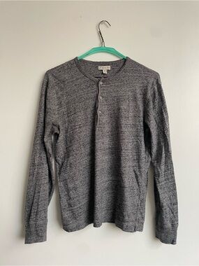 J. Crew Knit Goods Henley Long Sleeve Shirt